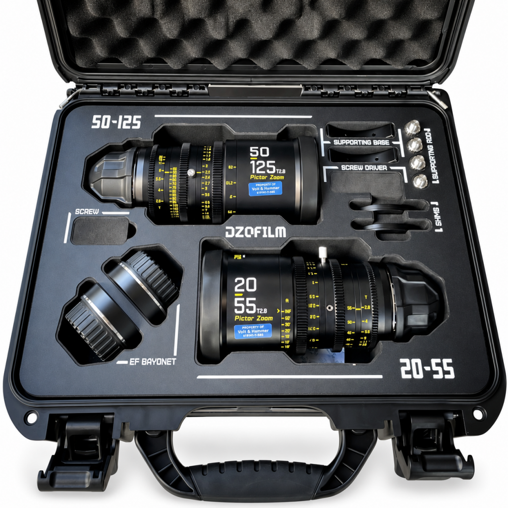 DZOFilm Pictor 20-55mm and 50-125mm T2.8
