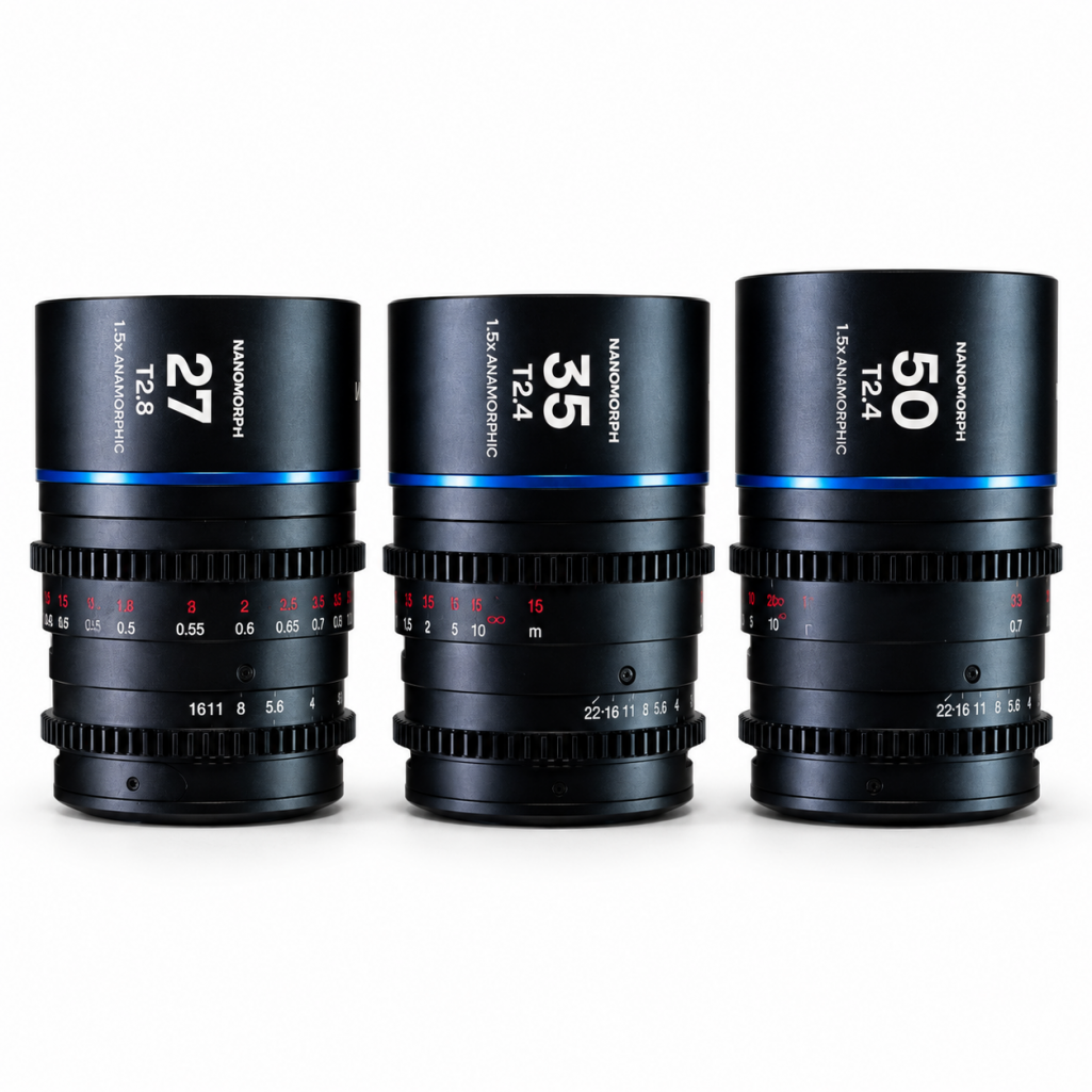 Laowa Nanomorphs 1.5x Anamorphics