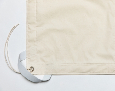 6x6 Unbleached Muslin